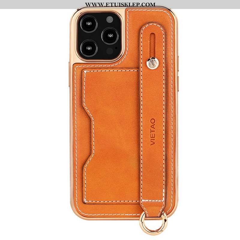 Etui do iPhone 14 Pro Etui Na Karty Z Paskiem Podtrzymującym Vietao